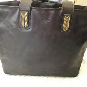 Sseko Leather Tote